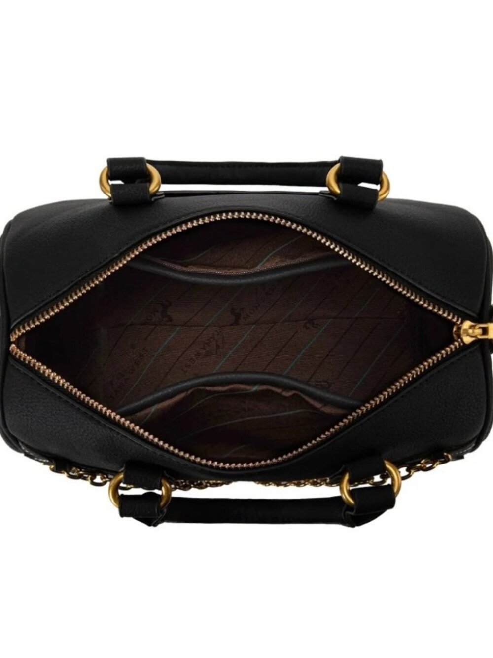 Montana West Western Horse Charm Satchel Crossbody Bag - Black